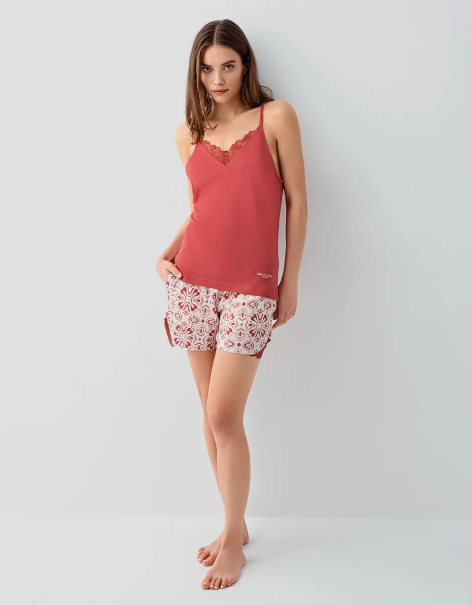 Pierre Cardin 9197-s Askılı Şort Takım