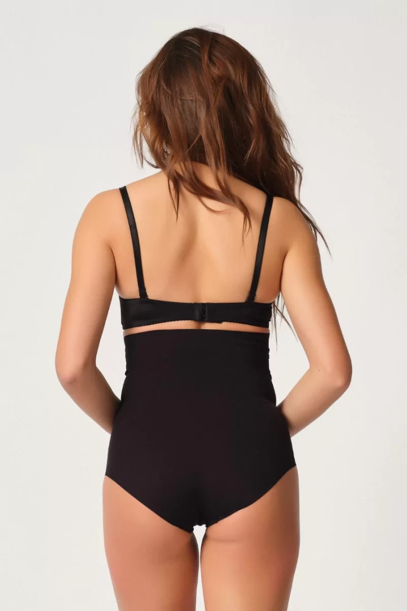 Siyah Mı Emay 2708 Lazer Yüksek Bel Kesim Slip Hayalet Korse