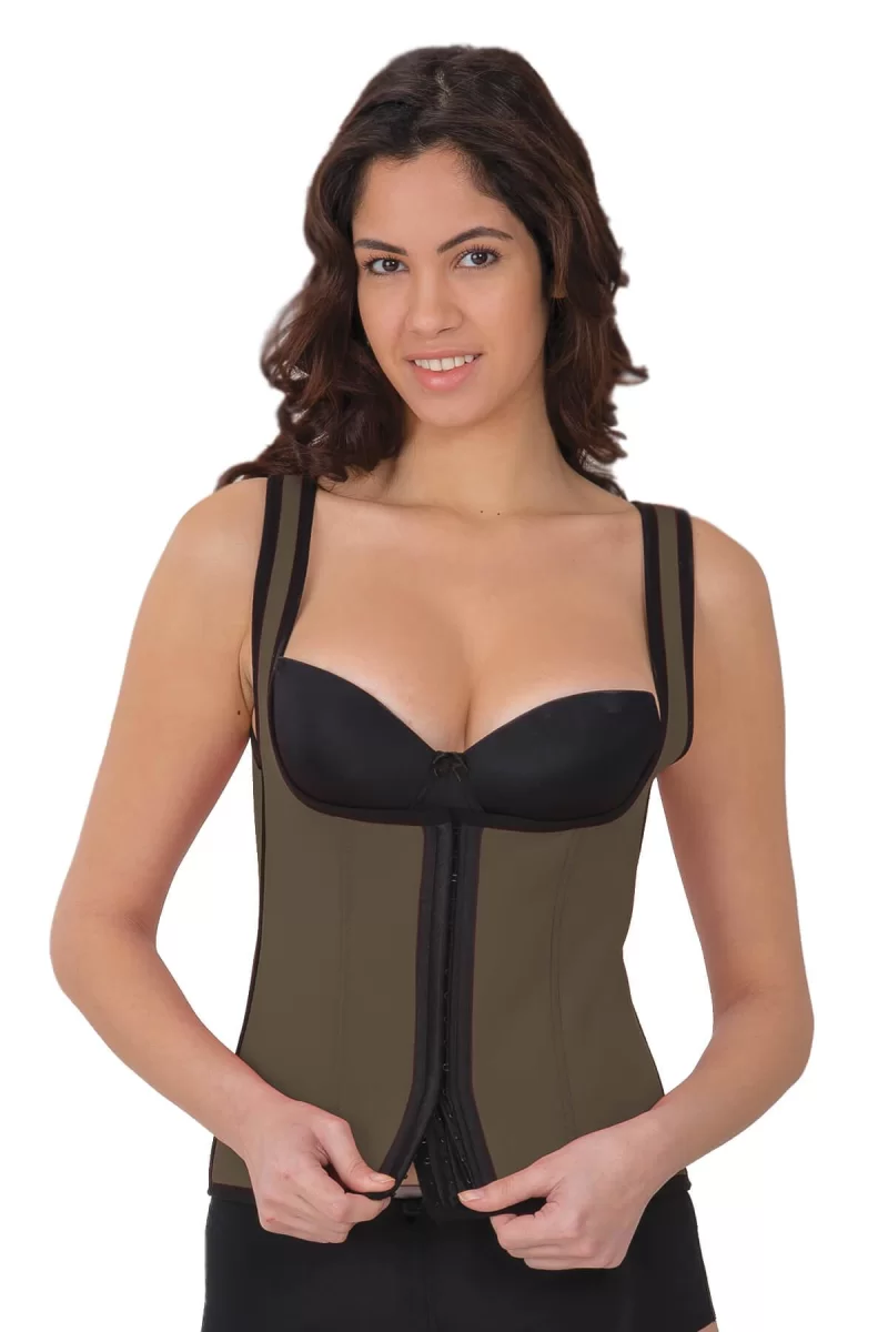 Ten Mı 9173 Terletici Agraflı Göğsü Açık Atlet Korse