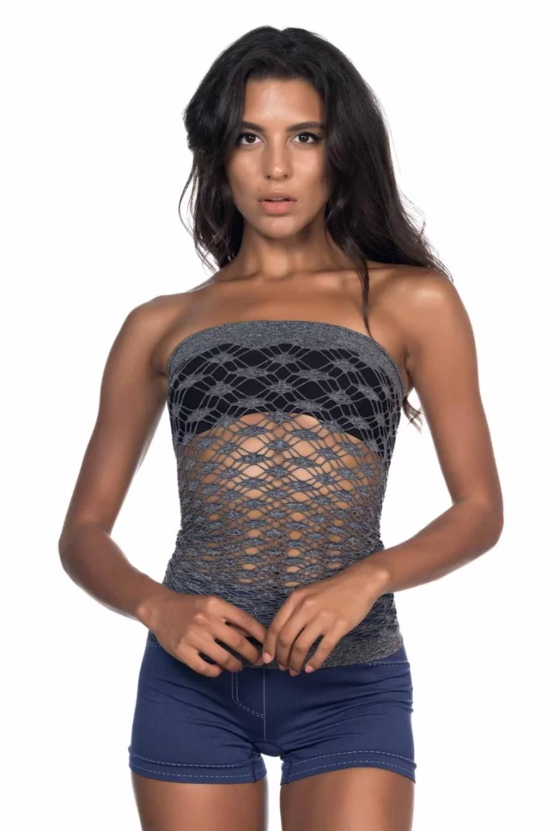 Gri Mı Emay 5034 Fantazi Büstiyer Atlet Korse