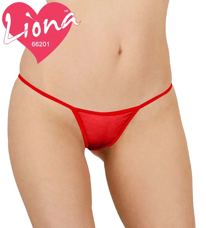 Transparan Kırmızı İç Çamaşırı