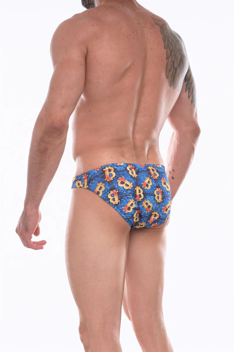 Erkek  Desenli Slip Çamaşır