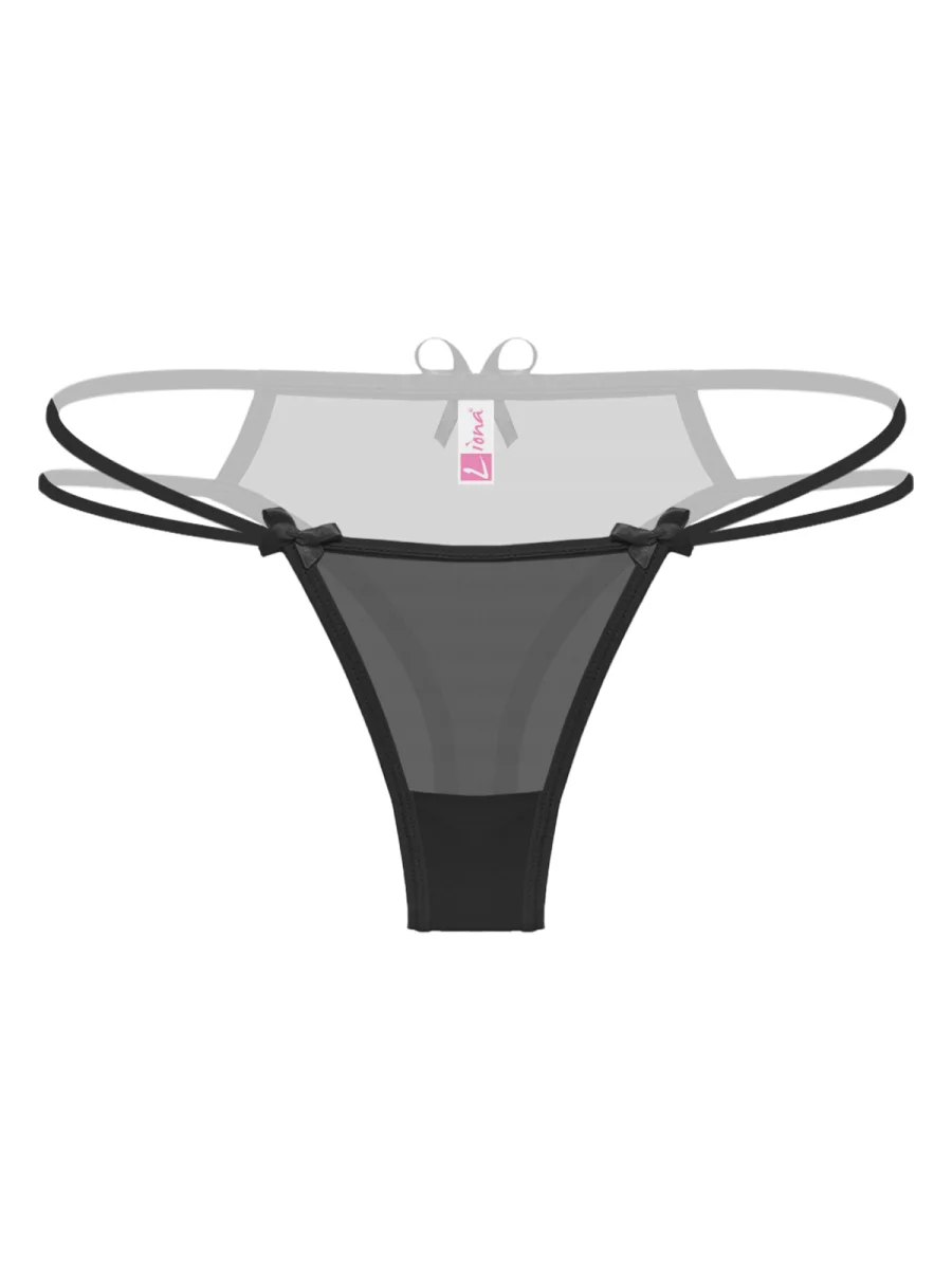 Siyah Kadın Fantezi Külot