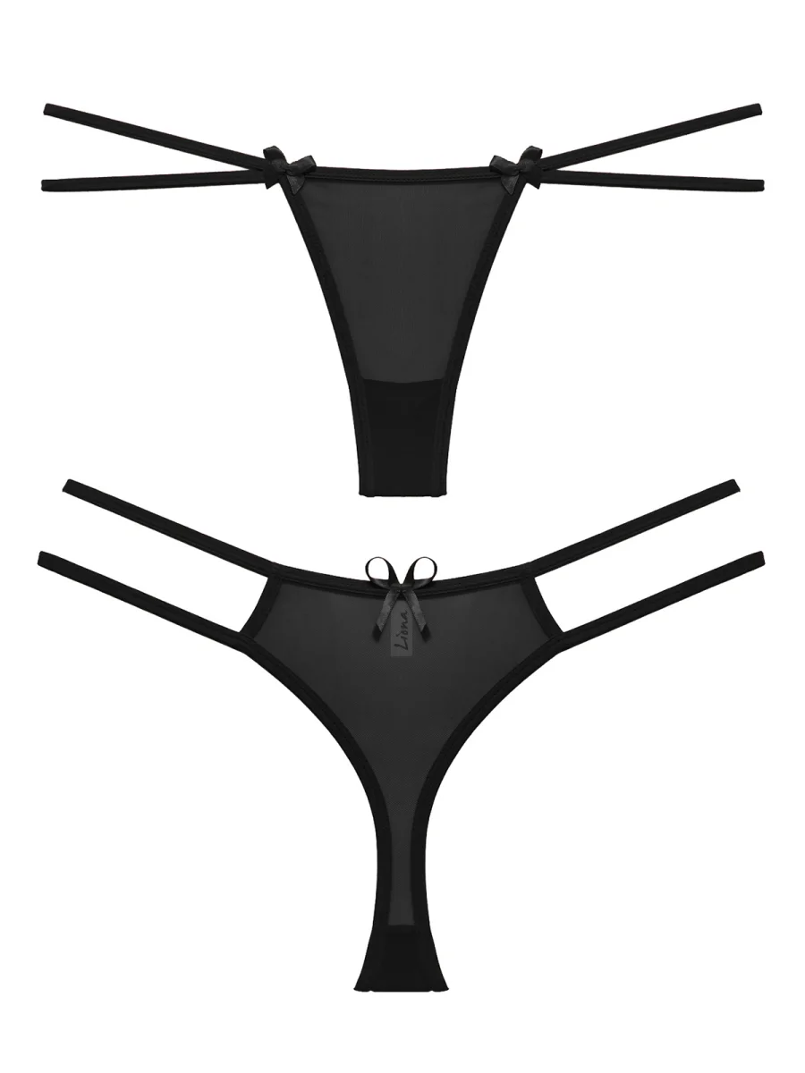 Siyah Kadın Fantezi Külot