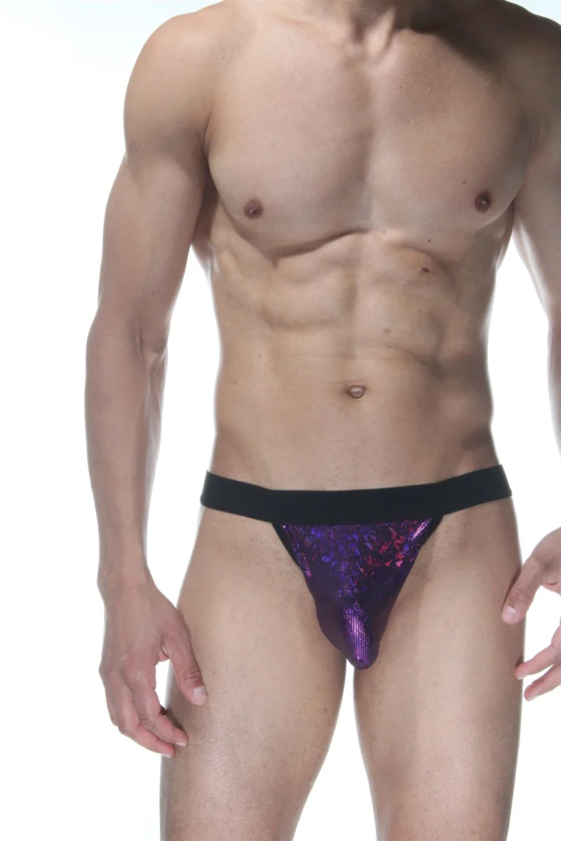 Simli Mor Erkek  Tangası