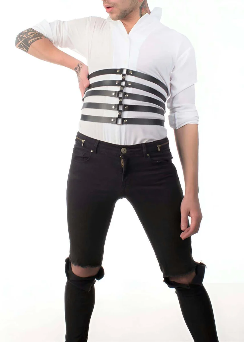5 Sıralı Seksi Erkek  Harness - Brfm31