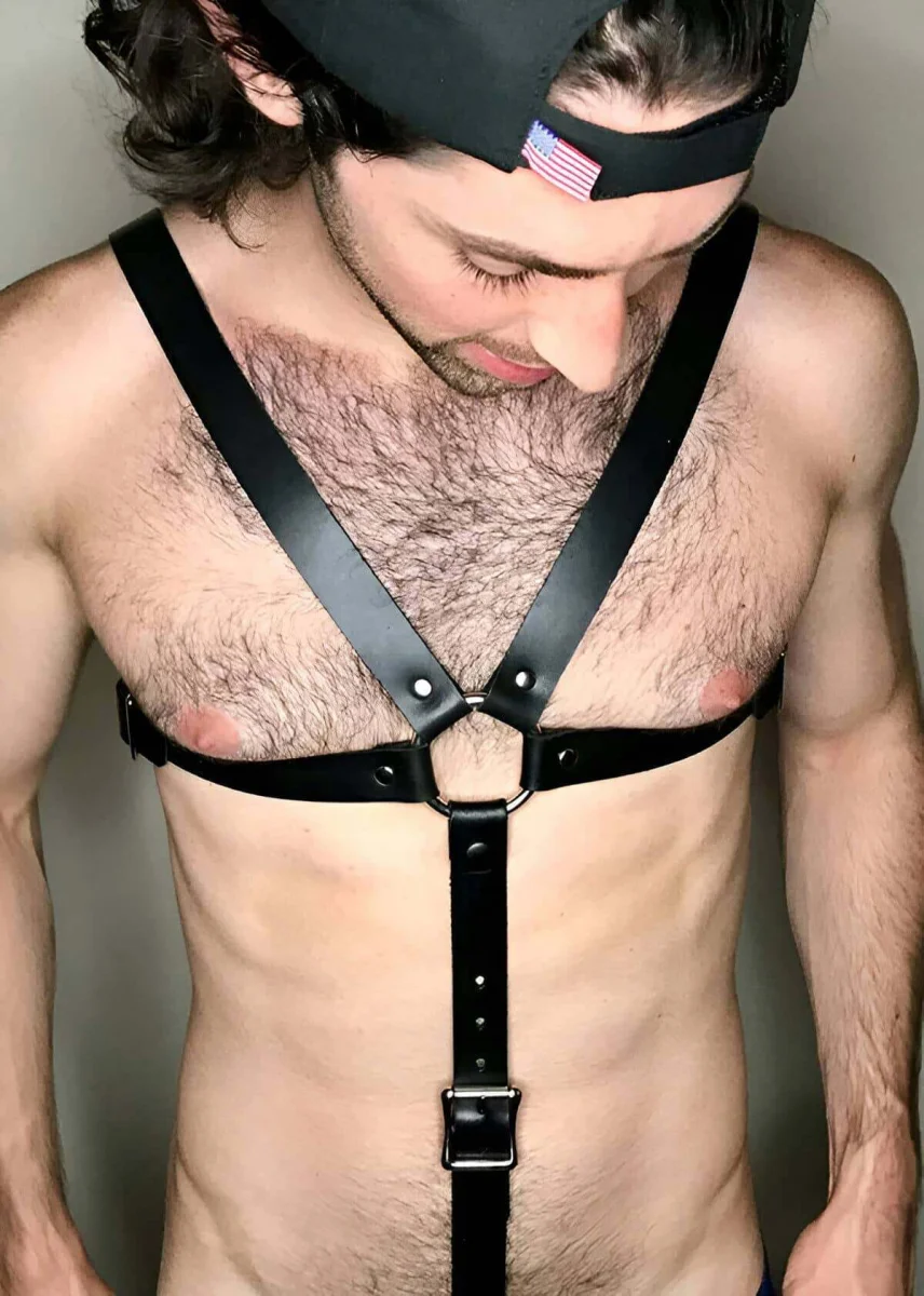 Çapraz Göğüs Detaylı Erkek  Fantazi Giyim - Brfm12