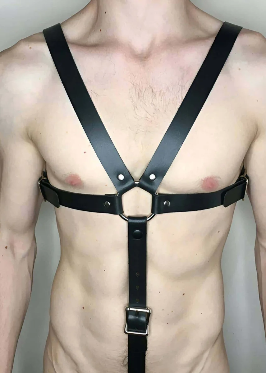 Çapraz Göğüs Detaylı Erkek  Fantazi Giyim - Brfm12