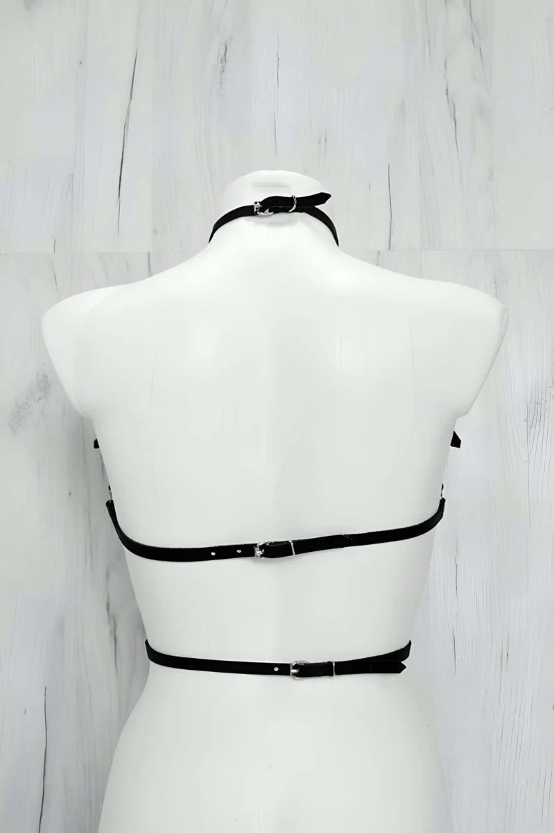 Seksi Giyim Deri Harness - Brf330
