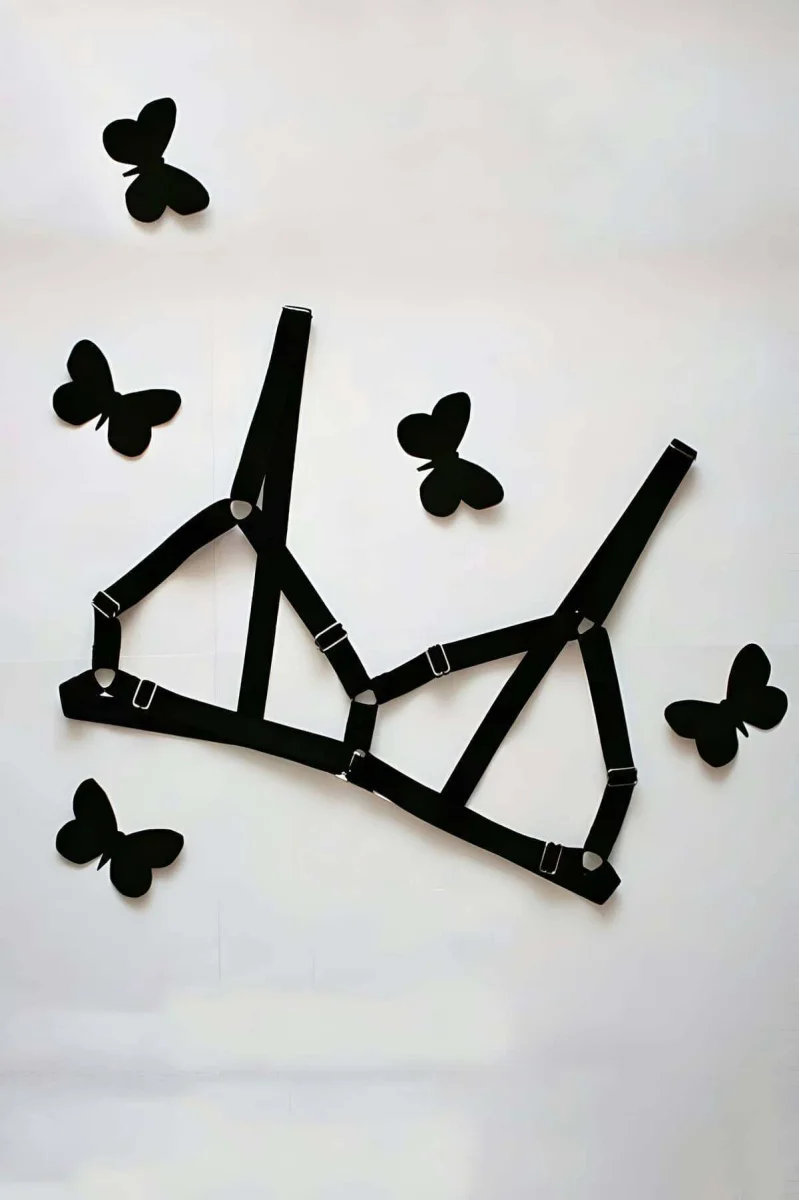 Şık Ve Seksi Sütyen Harness - Brf168