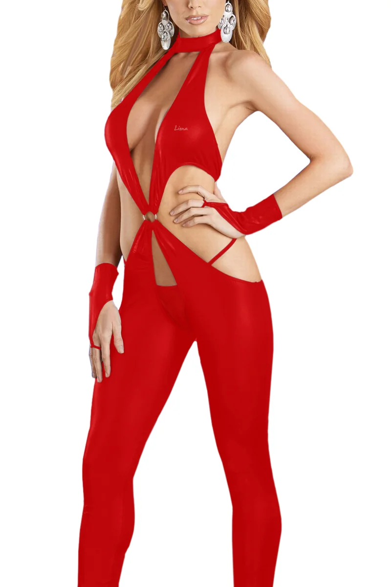 Parlak Büyük Beden Fantazi Kostüm