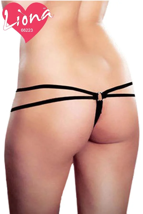 İpli Büyük Beden Tanga