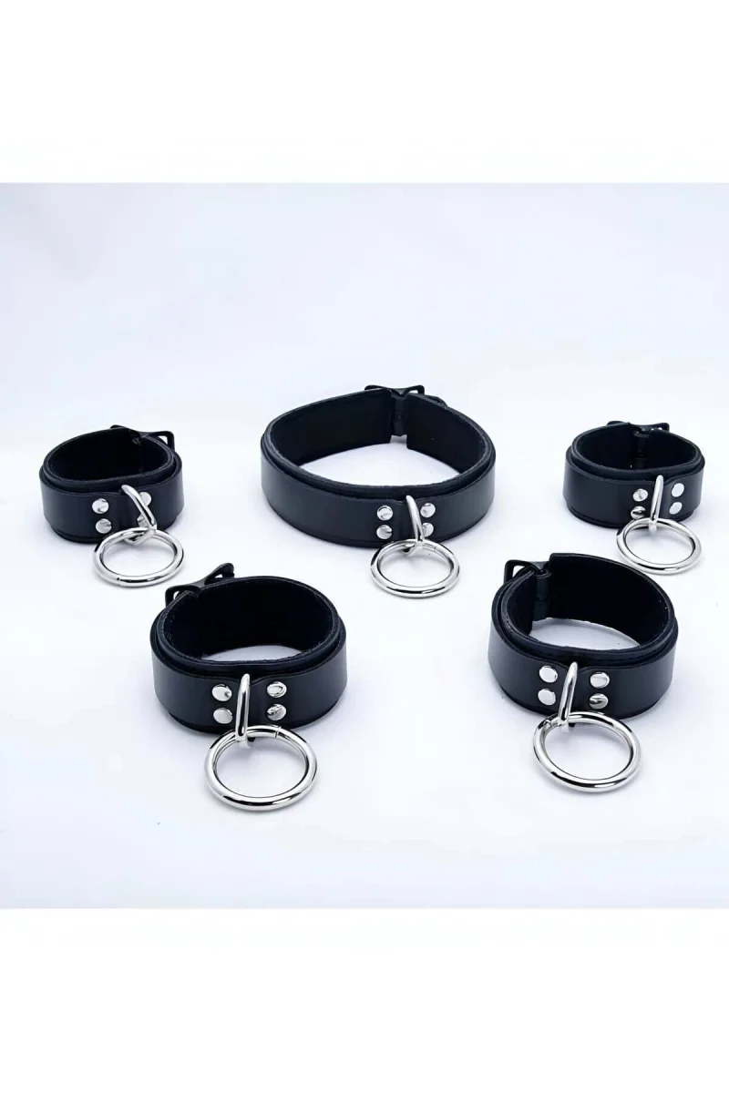 Erkek  Fantazi Deri Harness Takım - Brfm86