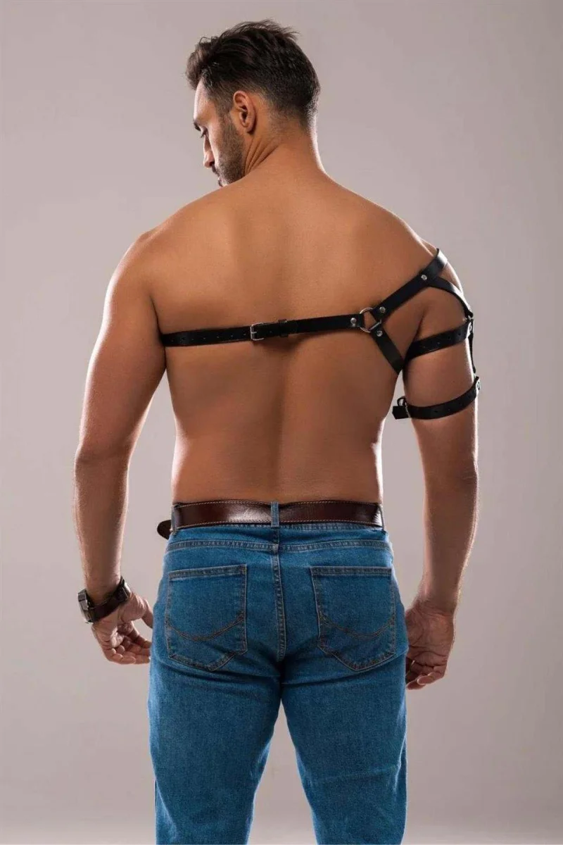 Tek Omuz Erkek  Harness, Erkek  Göğüs Ve Omuz Harness - Brfm136