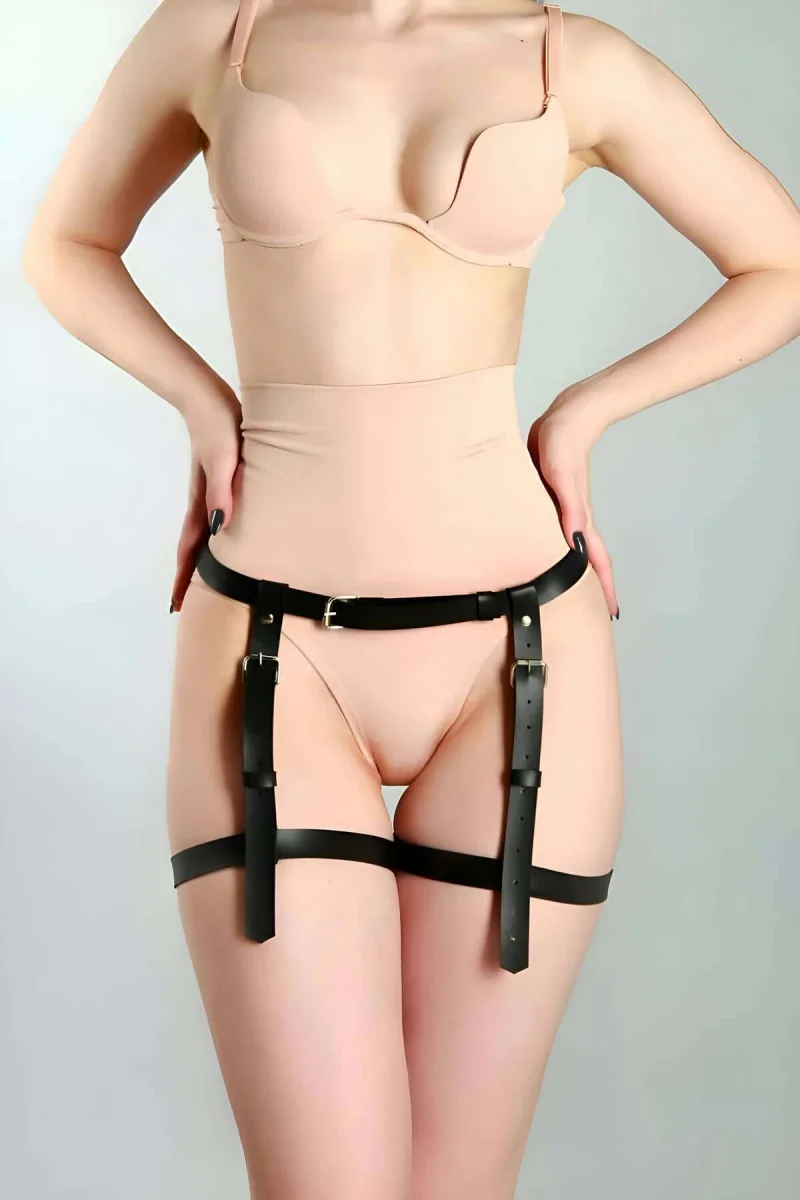 Basic Jartiyer Deri Harness - Brf1209