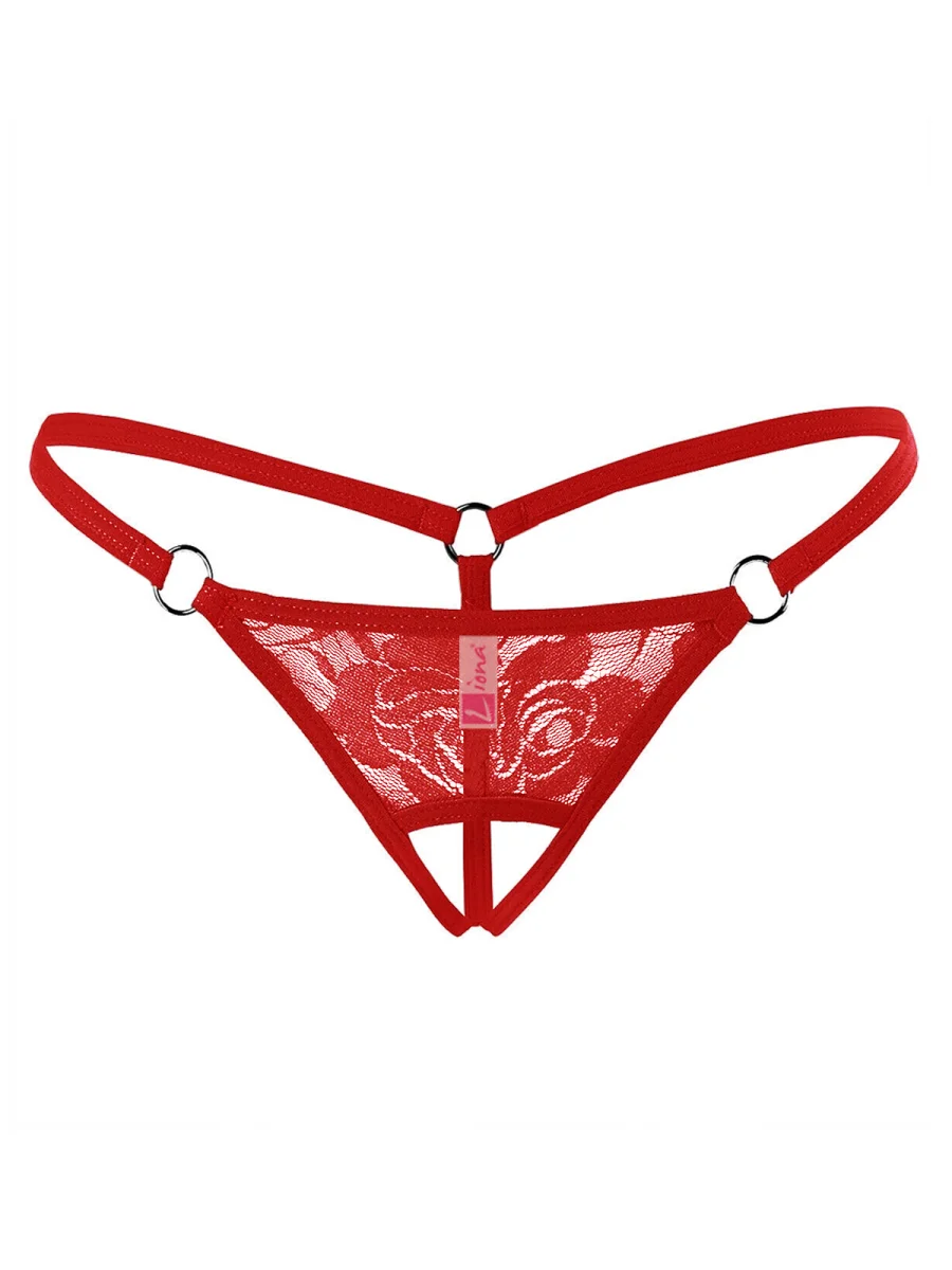 Fantezi İç Giyim Ağı Açık Dantelli Fantazi G String