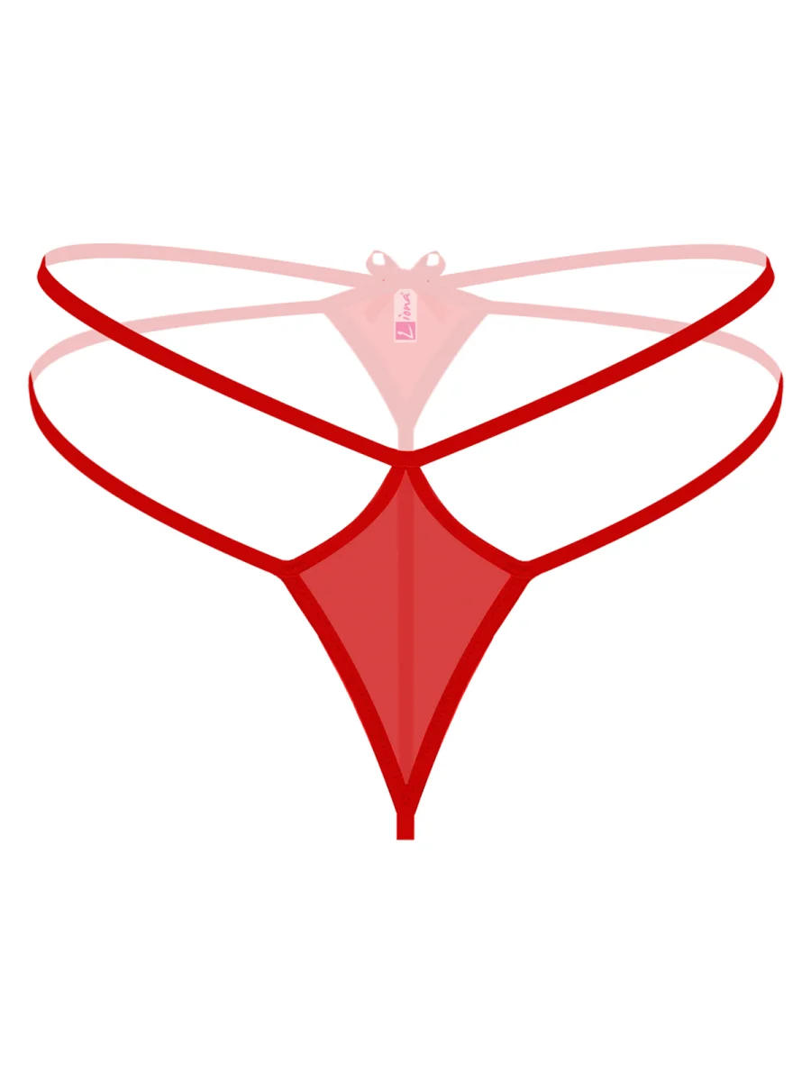 Fantezi İç Giyim Kırmızı String Külot