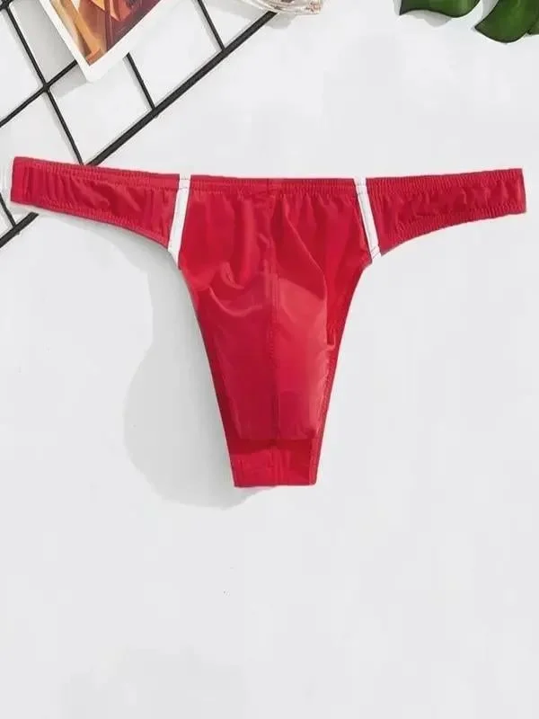 Erkek  Kırmızı Tanga İç Çamaşırı