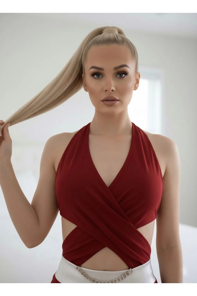 Bordo Fantezi Kostüm - 079