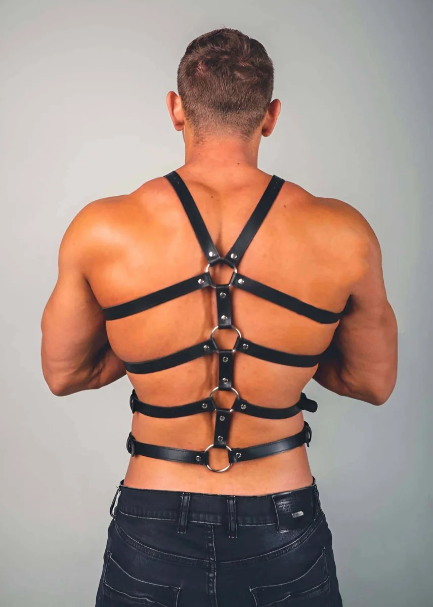 Erkek  Fantazi Giyim Gay Harness - Brfm54