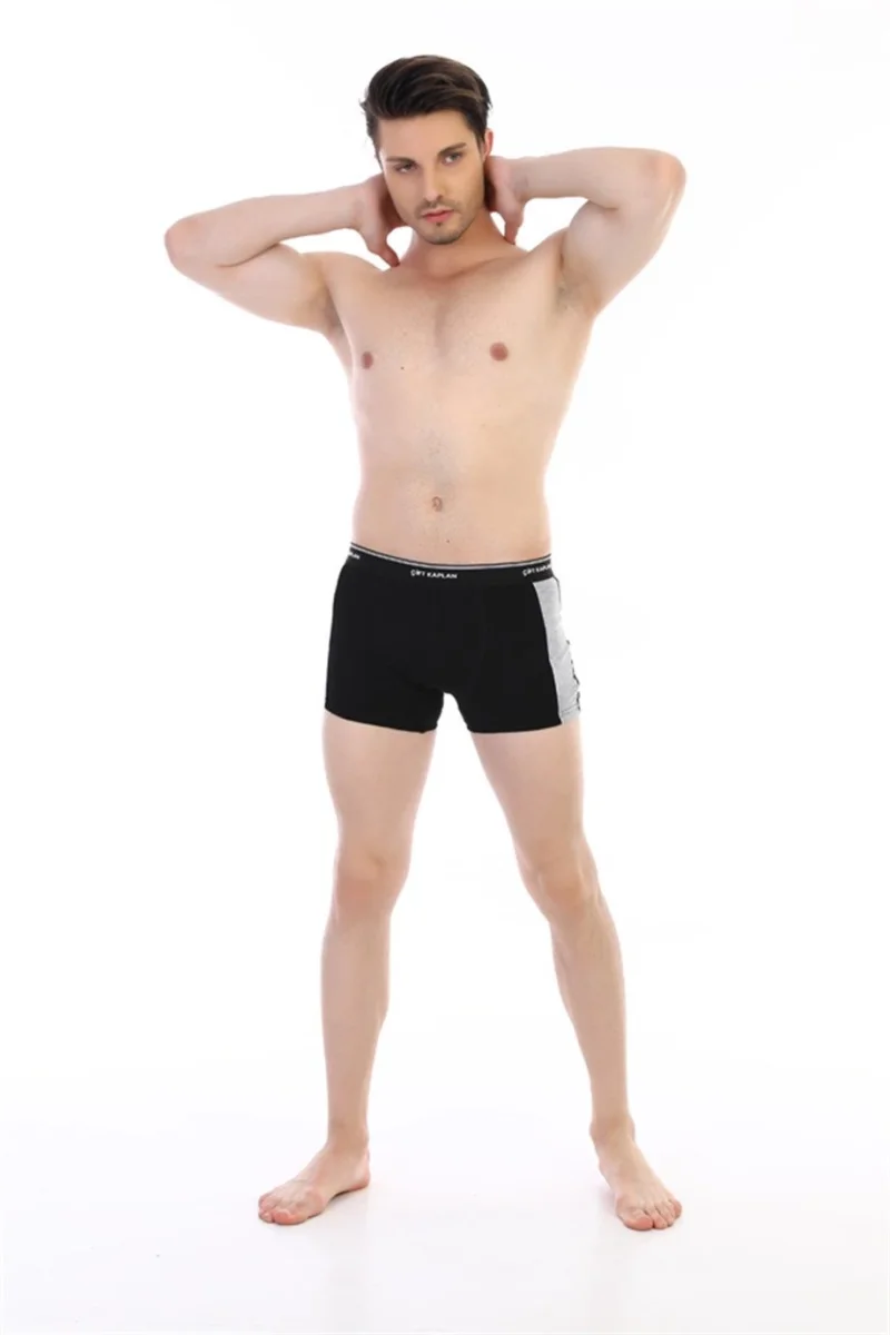 Çift Kaplan 850 Biyeli Likralı Erkek  Boxer