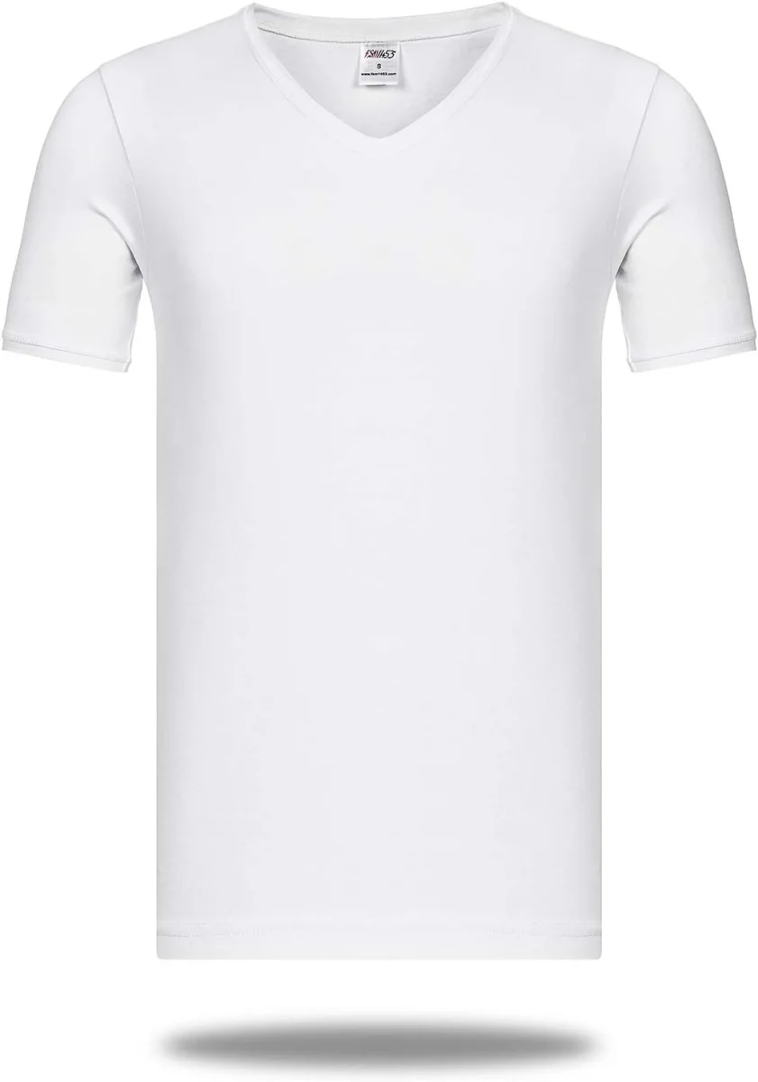Star 206 Modal Yarım Kol V-yaka T-shirt Atlet
