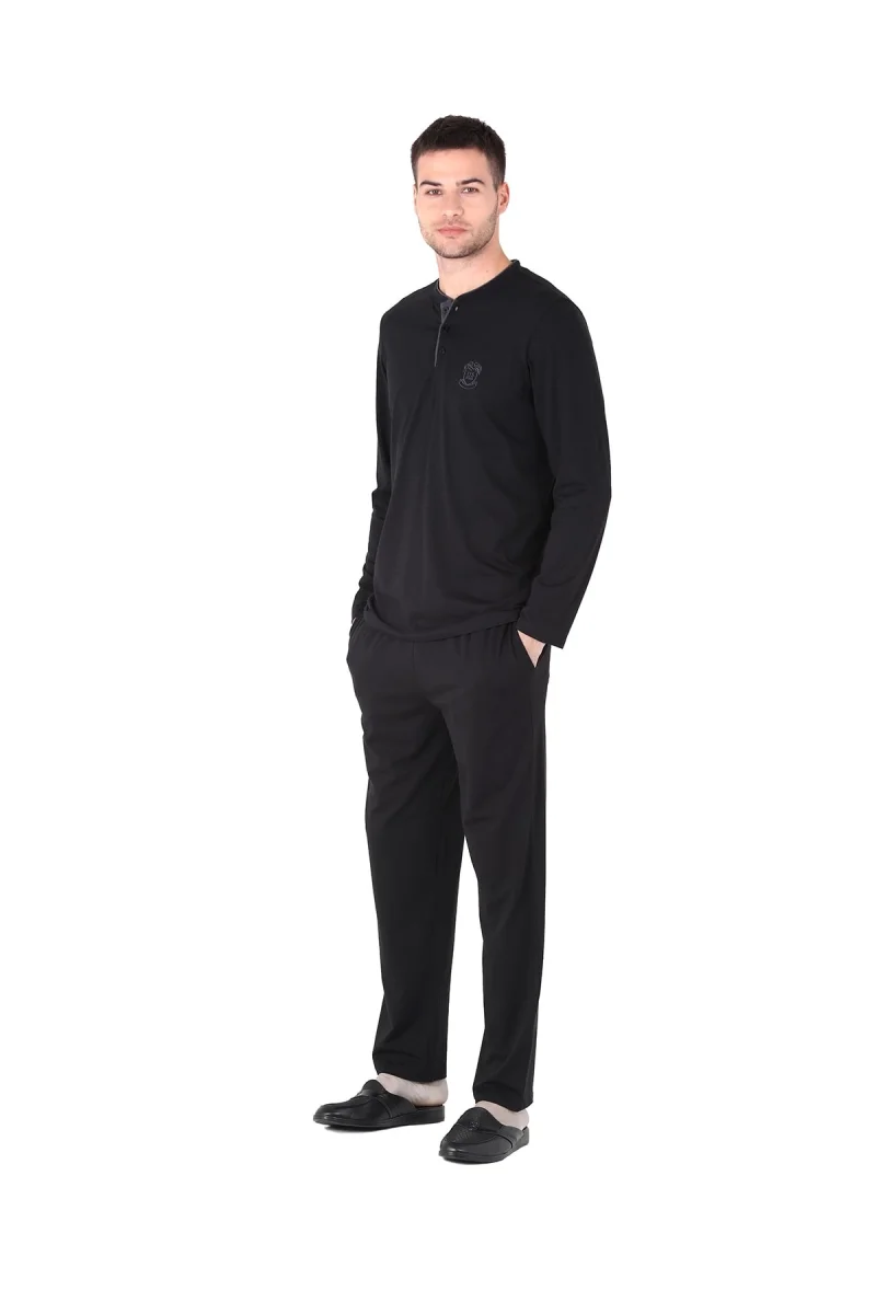 D's Damat 221001 Uzun Kol Pijama Takımı