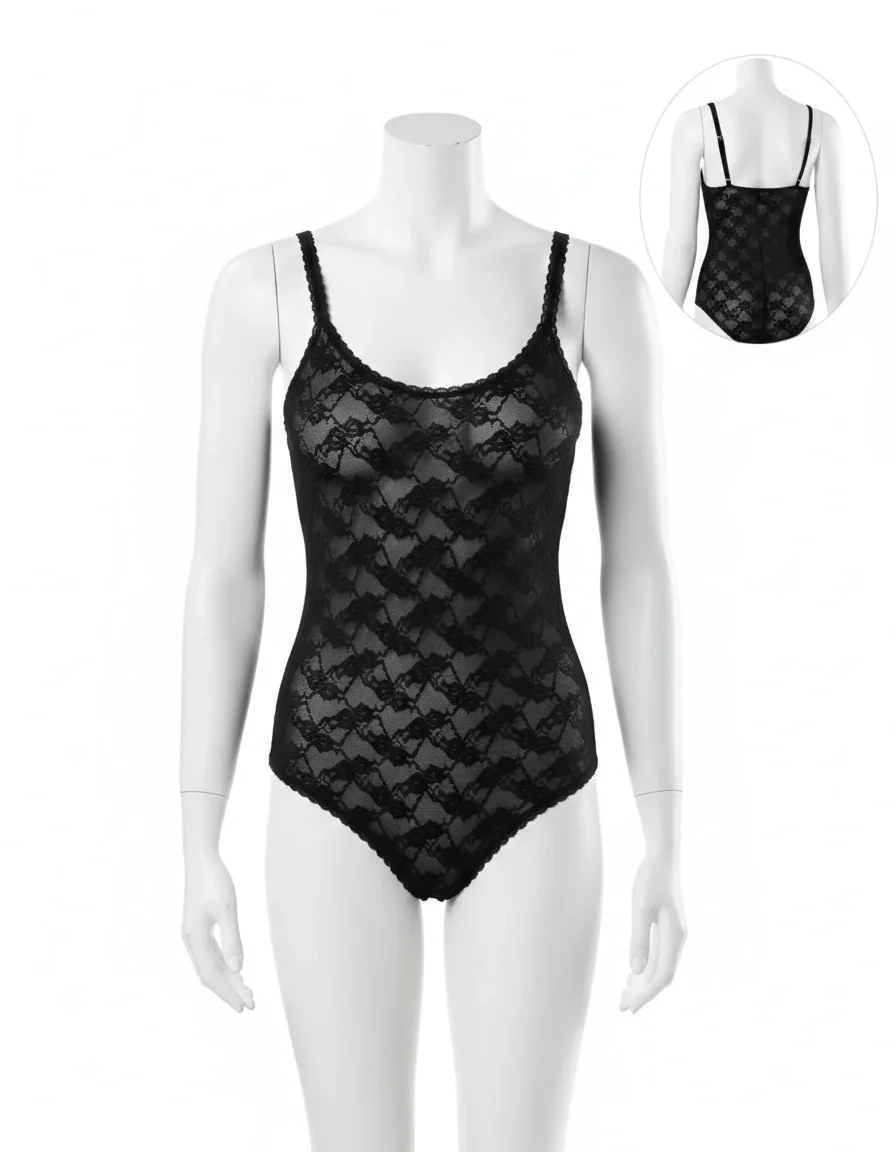 Dorya Dantel İp Askı Badi 1040