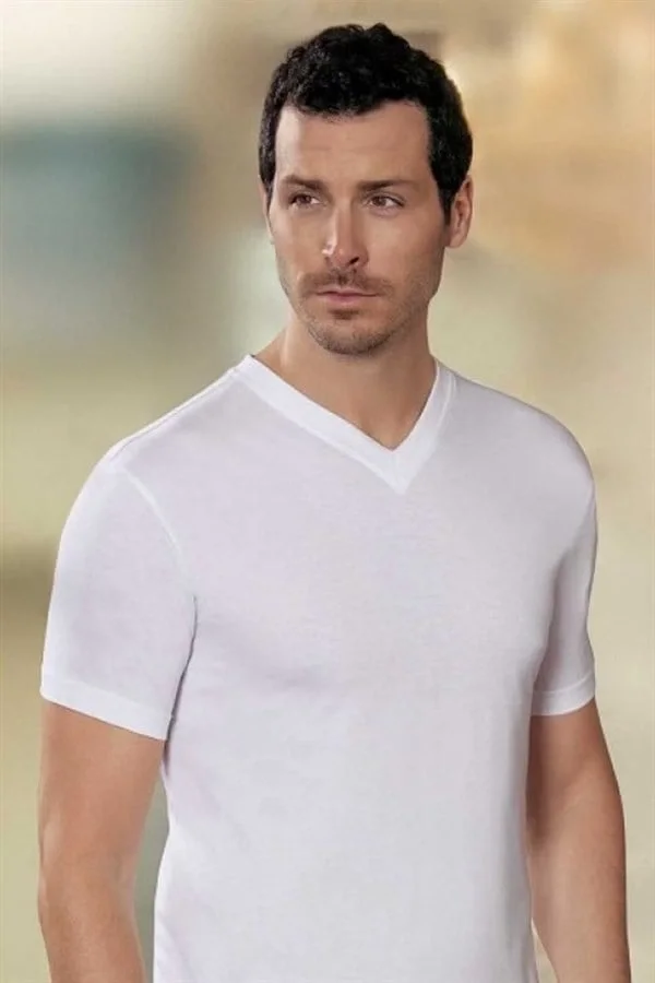 Şahinler V Yaka Erkek  Penye E008