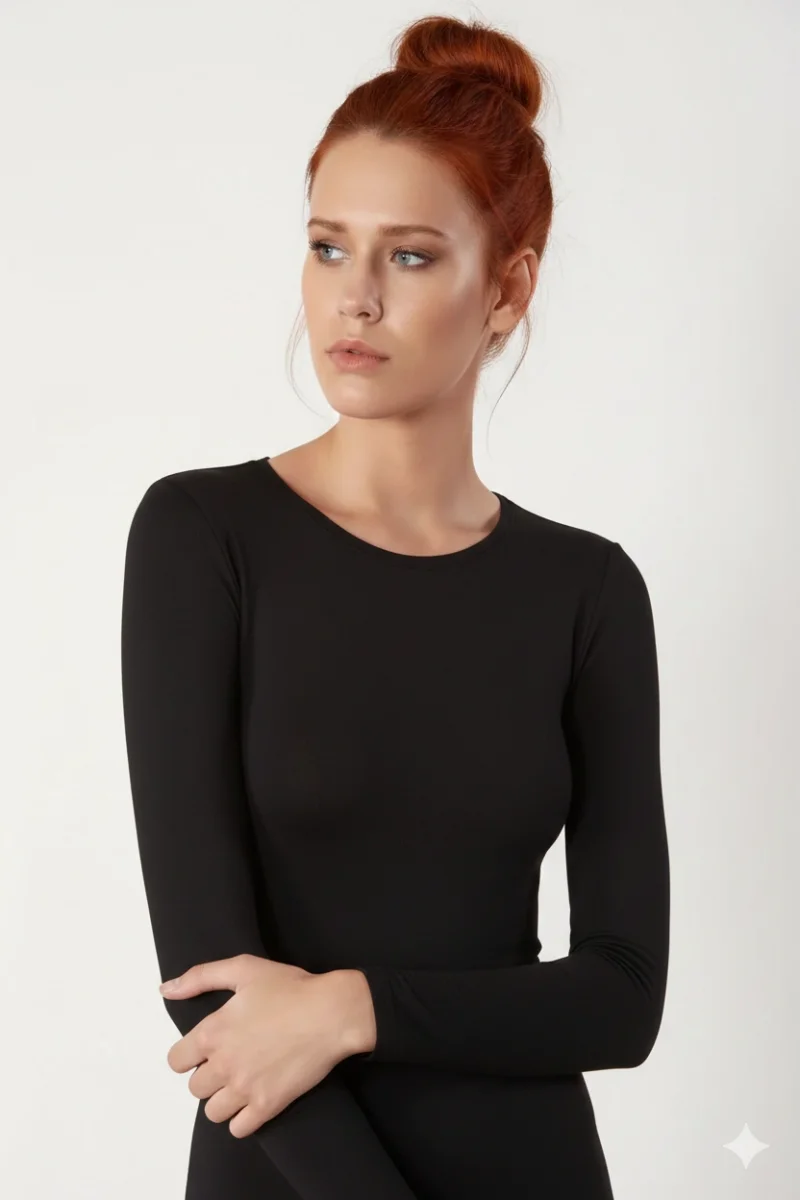 Şahinler Uzun Kollu Bisiklet Yaka Body B193