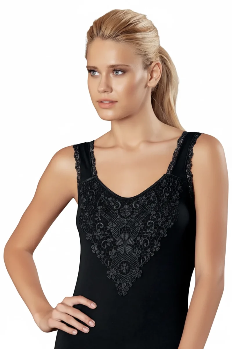 Şahinler Güpürlü Likralı Atlet B153