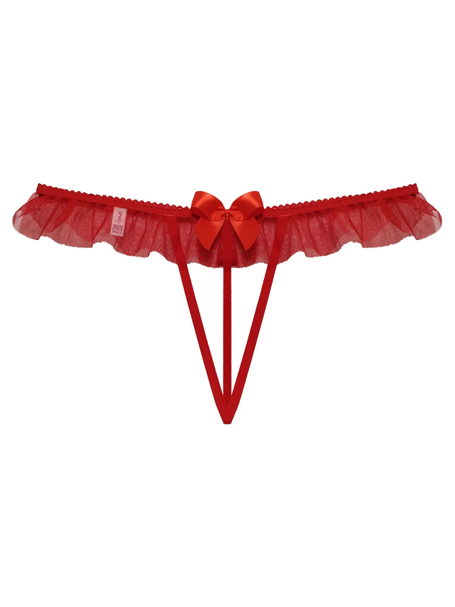 Dantelli Taşlı Büyük Beden Fantezi Bato Külot