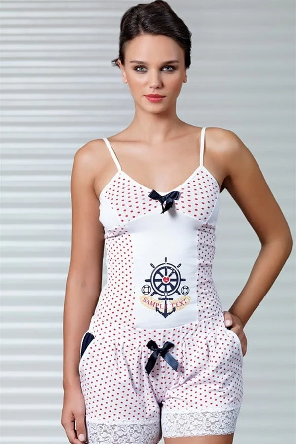 Şahinler Puantiyeli Şortlu Takım B404