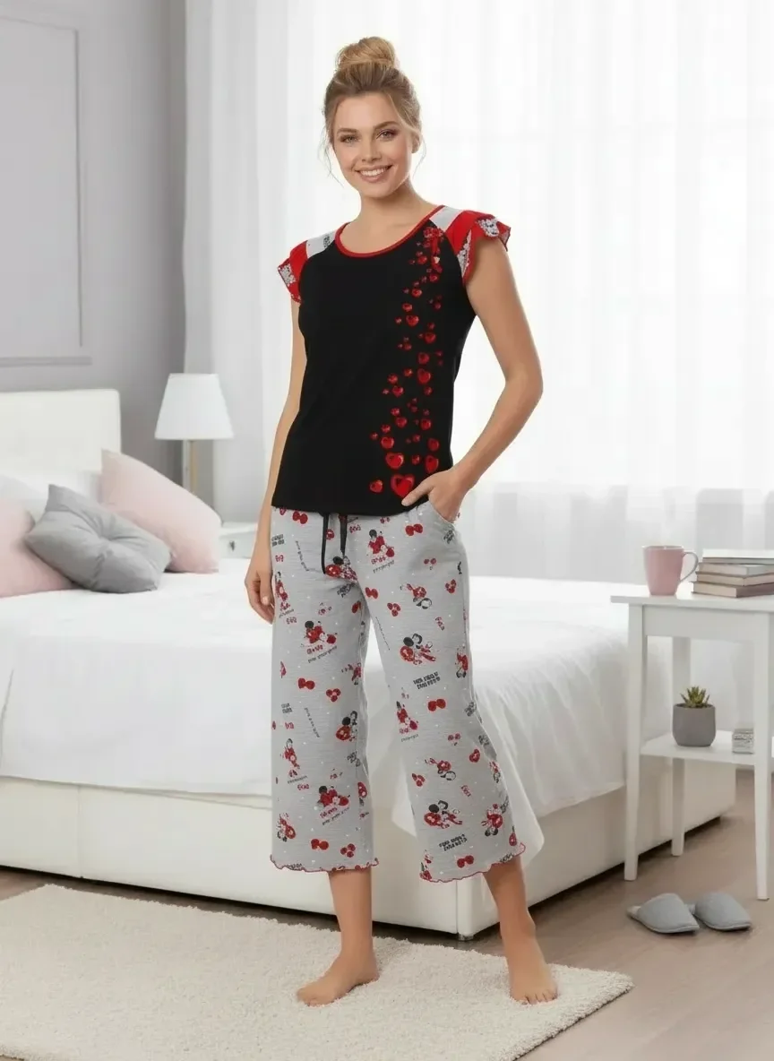Berrak Bayan Kapri Pijama Takım 5131