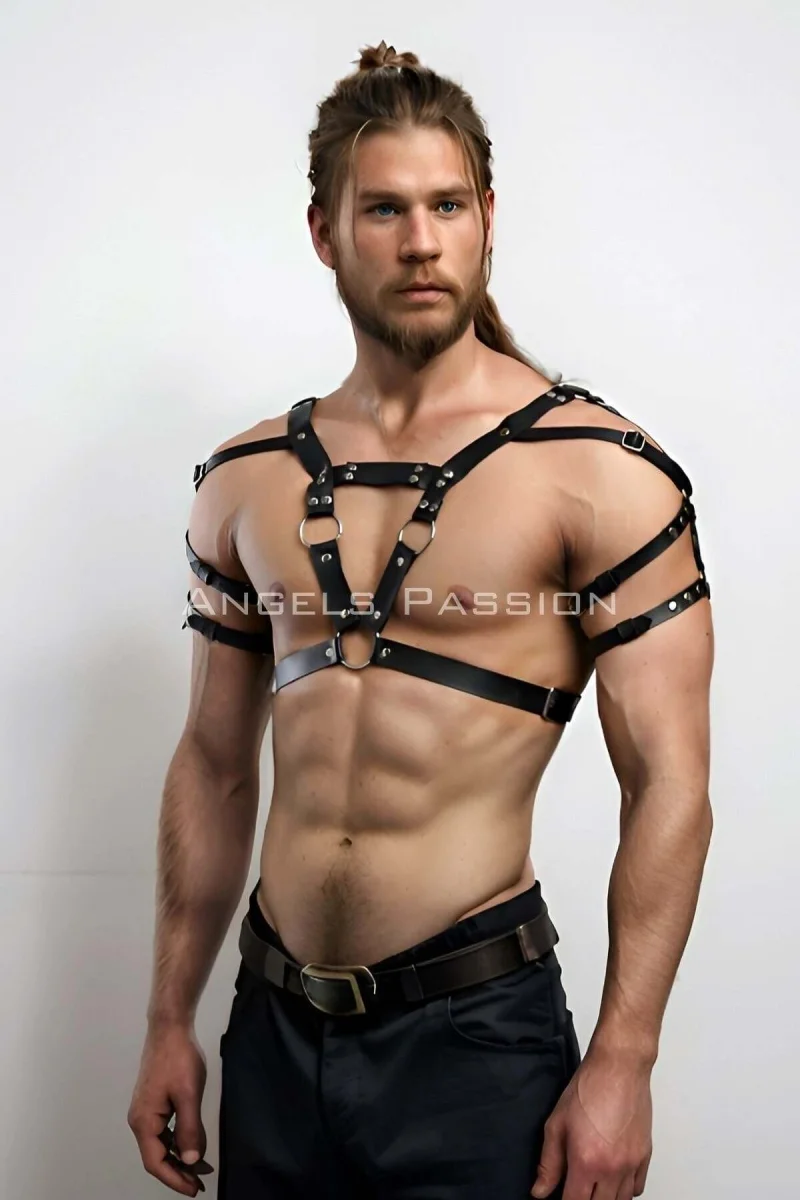 Savaşçı Viking Erkek  Harness, Erkek  Partywear, Viking Cosplay - Brfm6