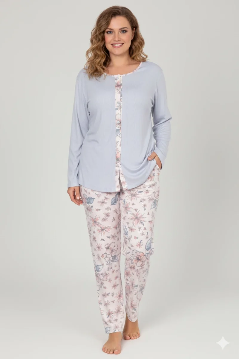 Limissi Desenli Melisa Pijama Takımı