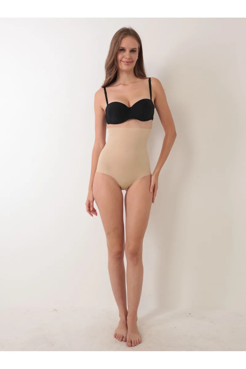 Ten Lazer Kesim Yüksek Bel Külot Korse