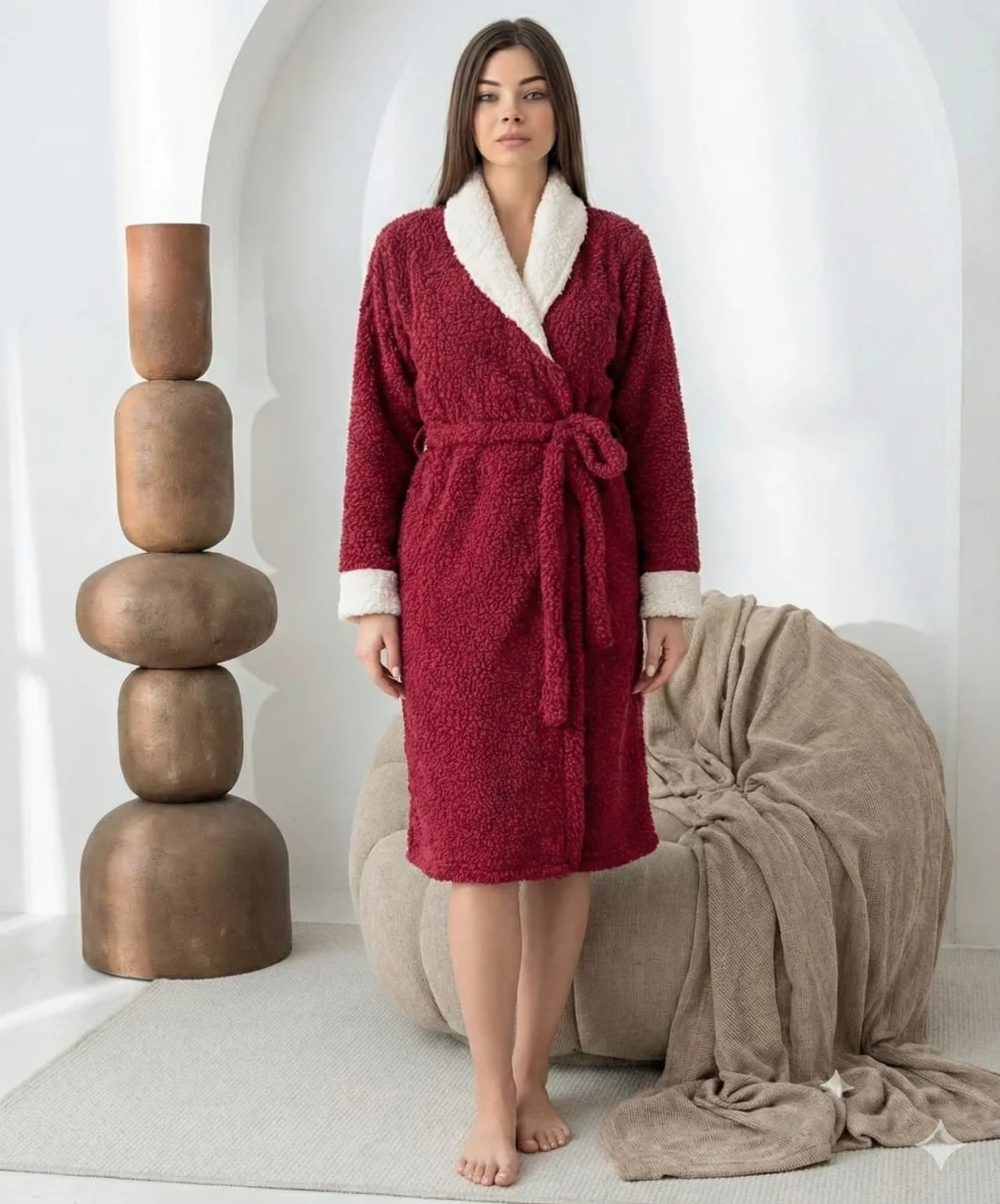 Boyraz 0042 Kadın Sharpi Welsolf Sabahlık