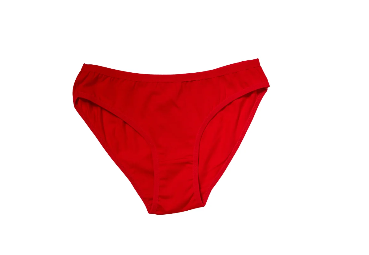 Kırmızı Yılbaşı Desenli Hoo Hoo Hoo Pamuklu Külot