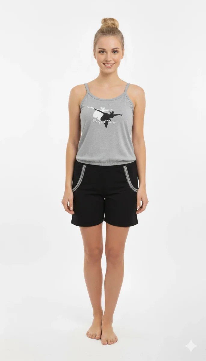 Berrak Bayan Şort Takımı 5113