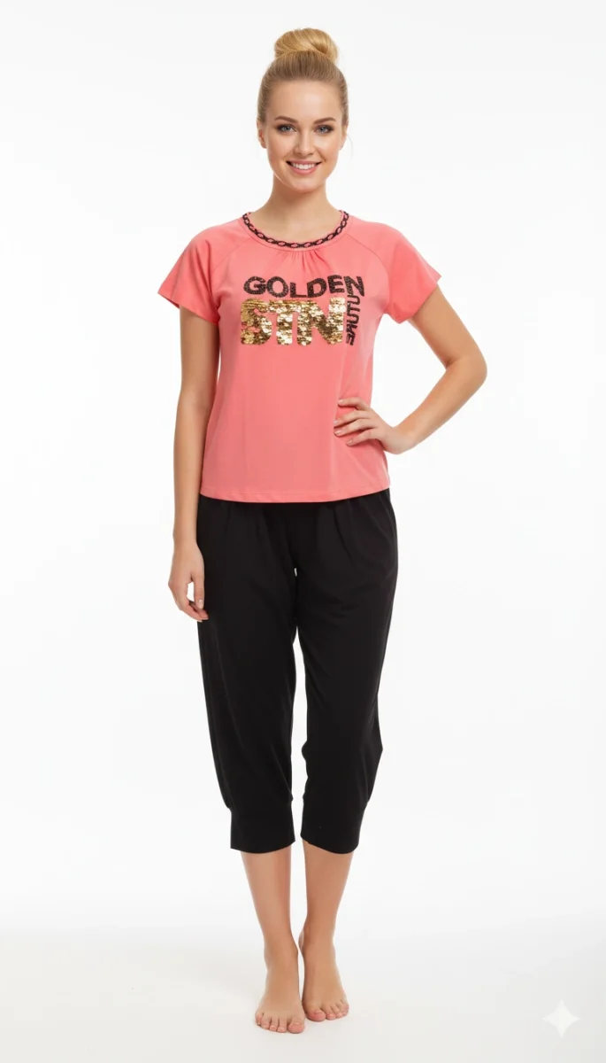 Berrak Bayan Yazlık Pijama Takımı 5242
