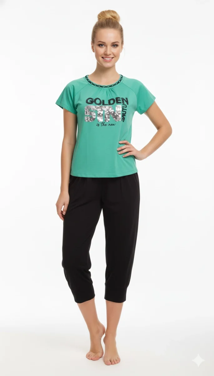 Berrak Bayan Yazlık Pijama Takımı 5242