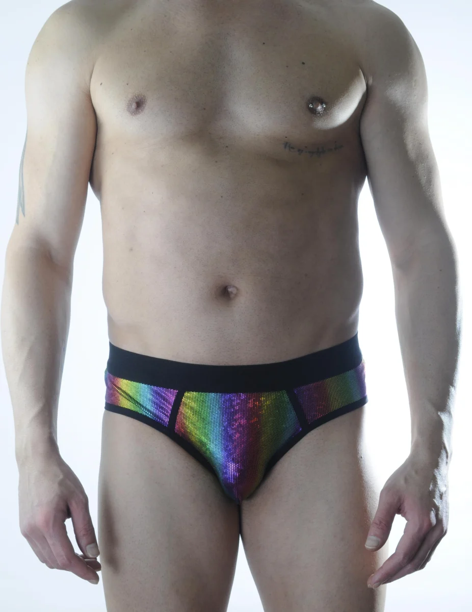 Erkek Fantezi Renkli Jockstrap