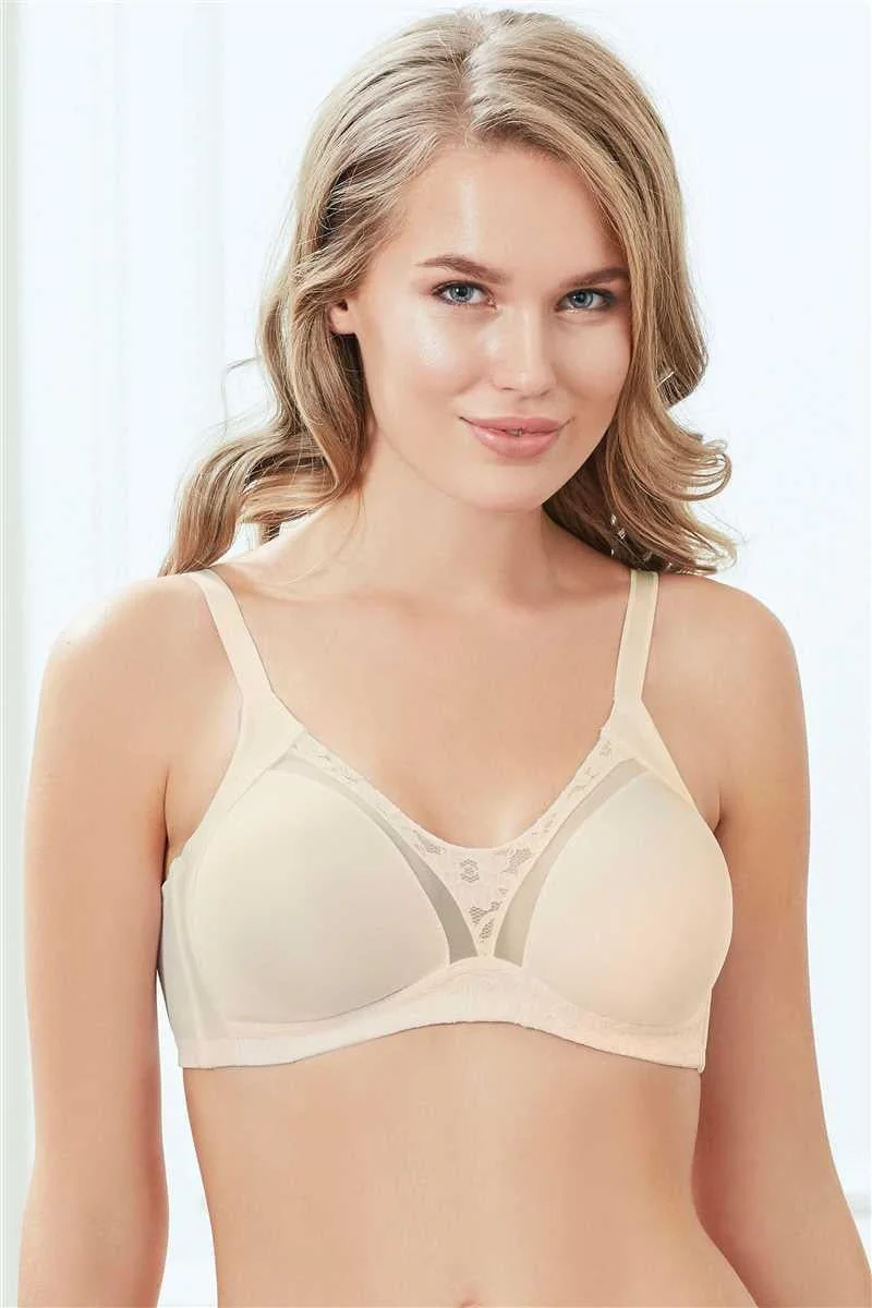 Balensiz Desteksiz Dolgusuz Toparlayıcı Dantelli Küçültücü Sütyen