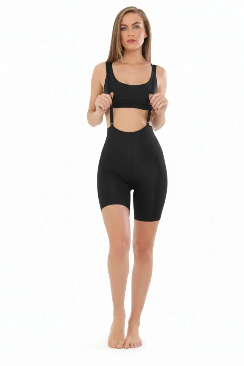 Lazer Askılı Paçalı Korse Kadın Ak4204