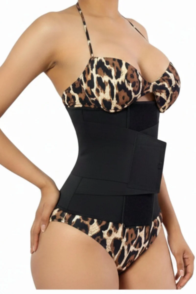 Cırtlı Korse Siyah Kadın Ak4222