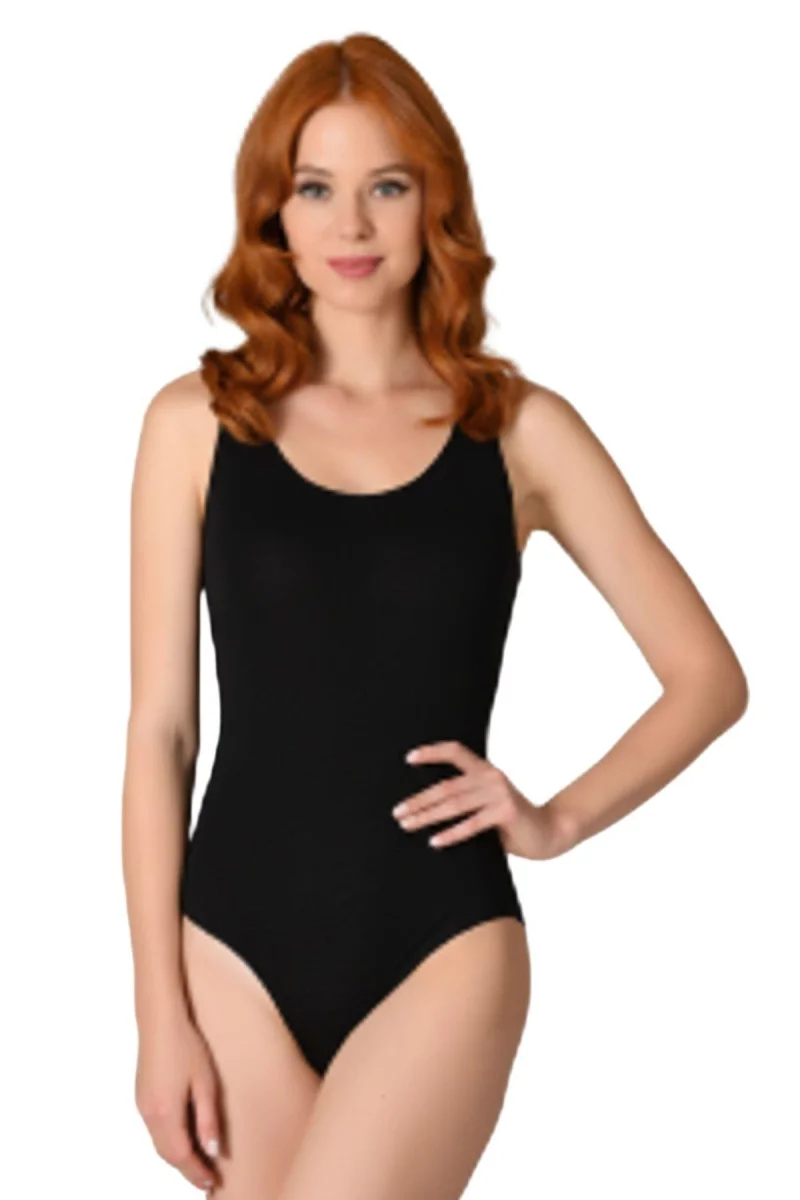 Dikişsiz Kalın Askılı Badi  Kadın Ak4248