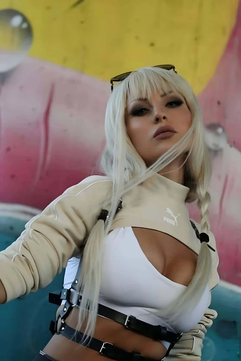 Şık Deri Kemer, Beli Saran Deri Harness - Brf606