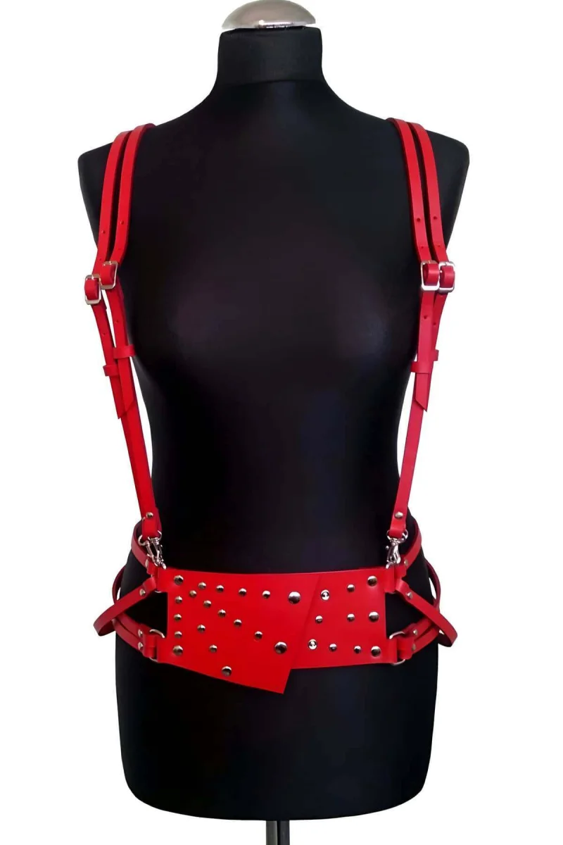 Fantazi Deri Omuzdan Askılı Harness - Brf918