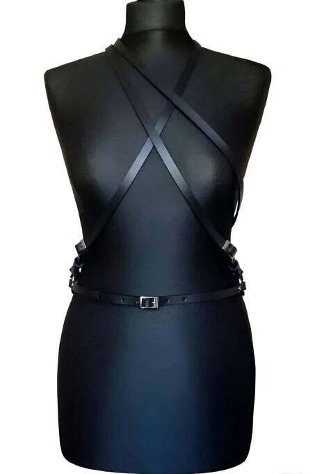 Fantazi Şık Deri Göğüs Harness - Brf919